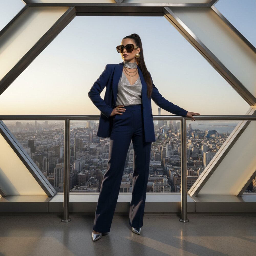 NEW Magestic Luxe Iconic Glam Trendy Designer Style Sunglasses - Tortoise